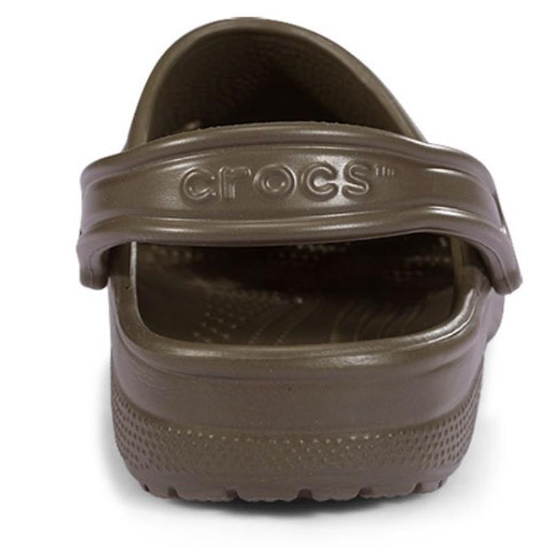 Crocs Classic Clog EVA Simple Casual 2cm Sandals Unisex Chocolate Color