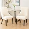 1 ST Jacquard Eetkamerstoelhoes Spandex Hoge Rug Schuinlopende Stoelhoes Elastische Fauteuilhoes voor el Keuken Bruiloft