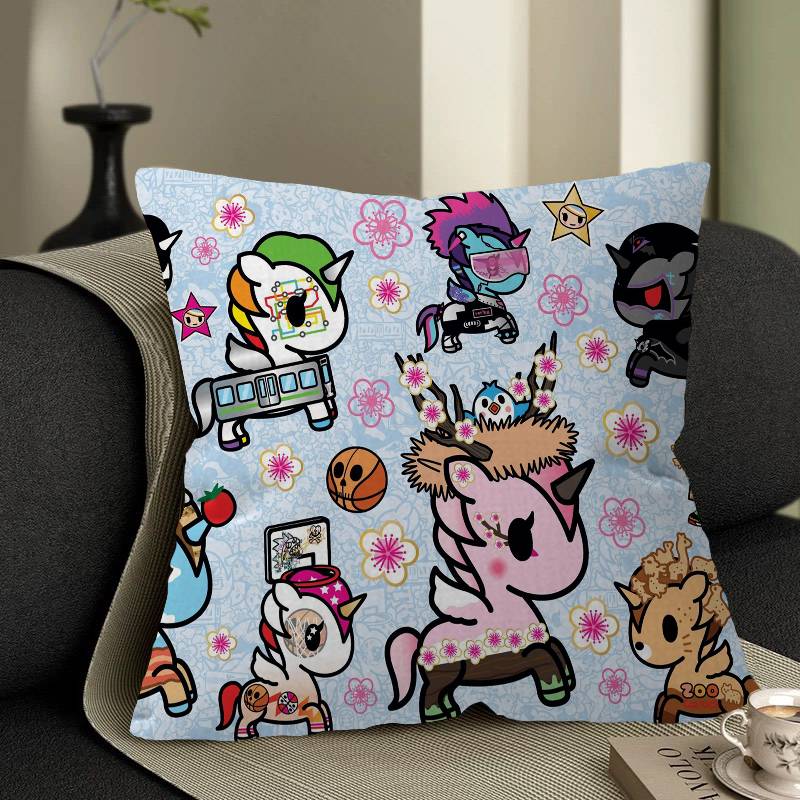 Japan Anime Tokidoki Pillow Gifts Home Office Furnishings Bedroom Sofa Car Cushion Cover Case 45x45cm