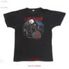 Slayer Vintage T Shirt 1985 Live Undead Tour Dates Hell Awaits 80s Thrash Metal Streetwear Casual Fashion Vintage Homme