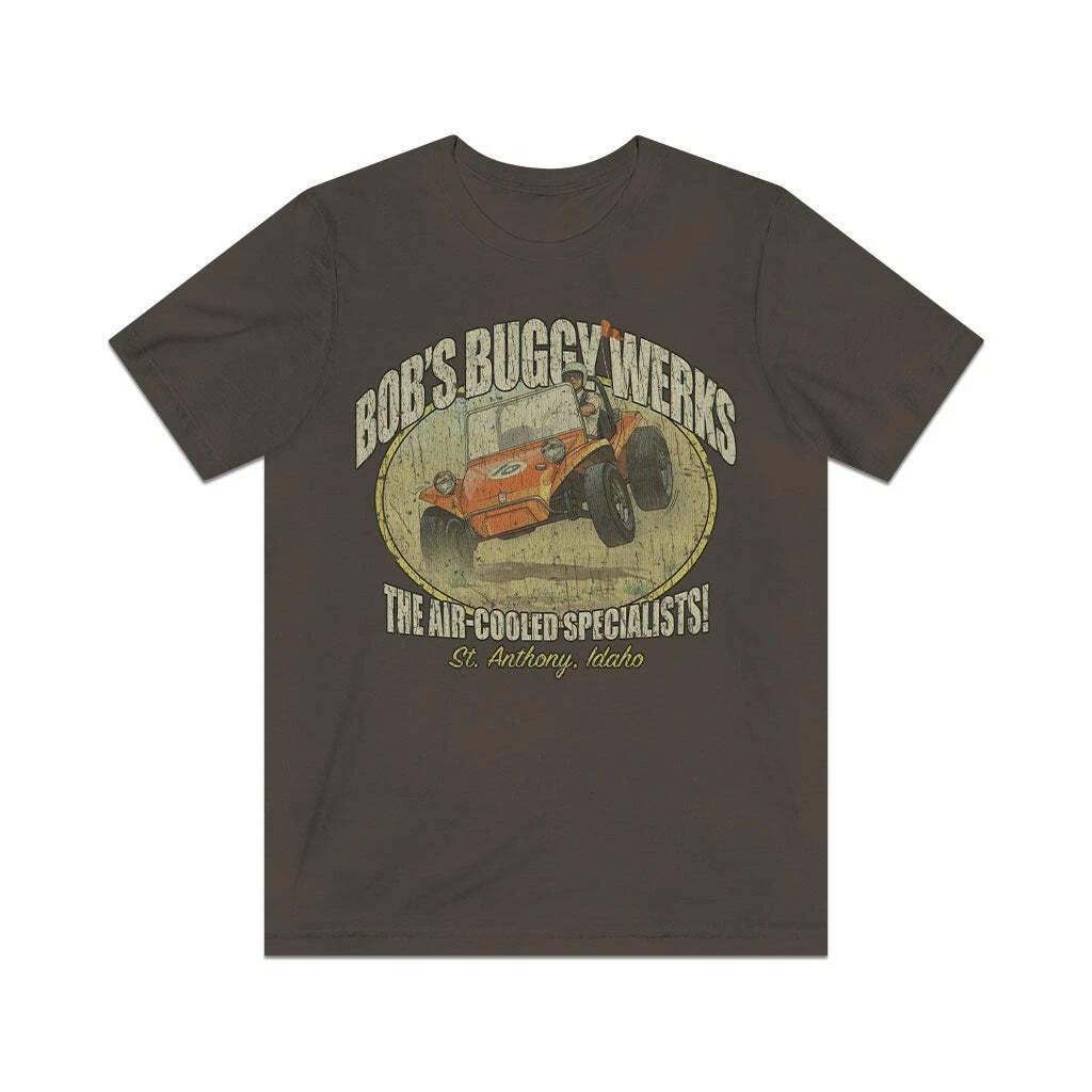 

Мужская винтажная футболка Bob s Buggy Werks 1973 года S