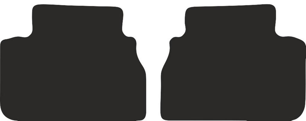 Rear Floor Mats For Chevrolet Epica Sedan 2006-2012