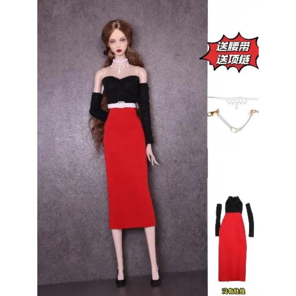 Nuevo conjunto de ropa 2024 / vestido suéter top pantalón abrigo traje ropa de invierno / accesorios para muñecas de 30 cm xinyi Fr ST blythe BB
