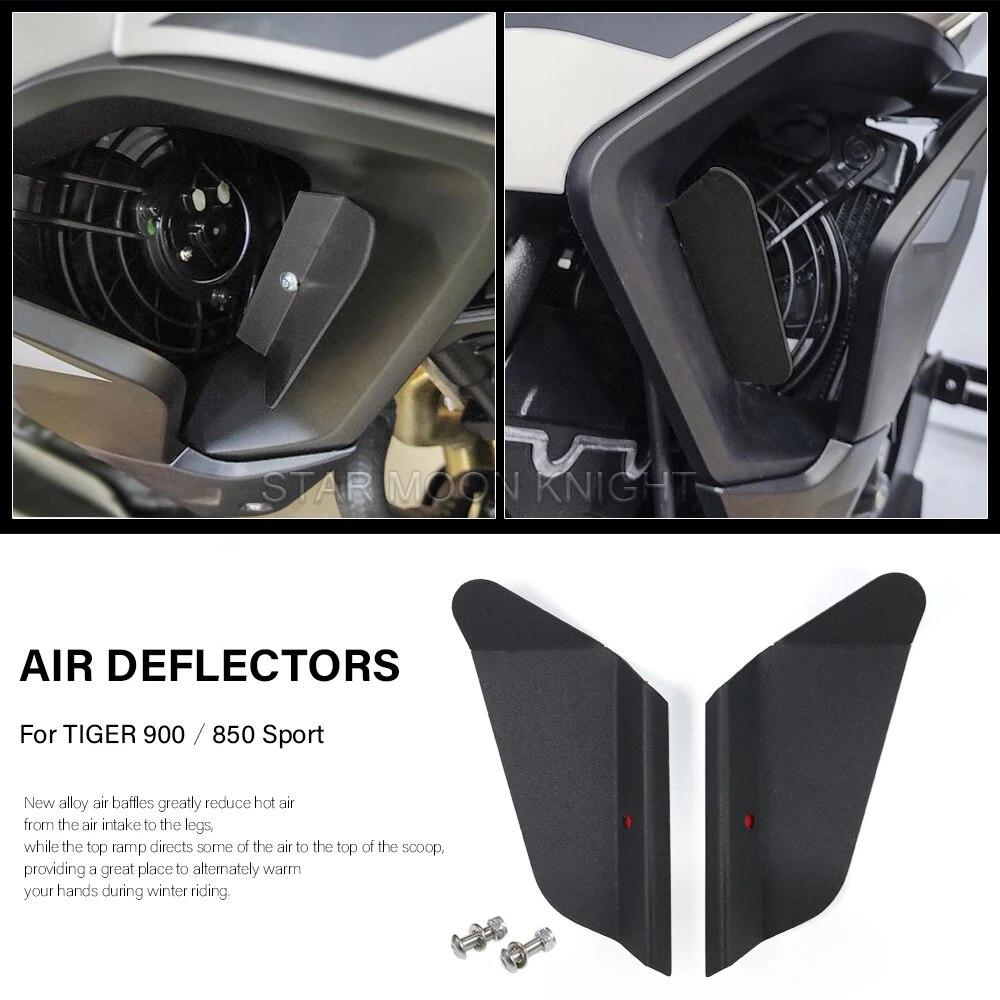 

Для Tiger 900 GT PRO LOW Tiger900 2022 RALLY PRO вентилятор радиатора, дефлекторы воздушного потока для Tiger 850, спортивные аксессуары Air Deflectors
