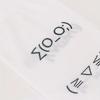 White Graffiti Letter Print Long Socks Harajuku Over Knee Thigh High Stockings Cute Socks Kawaii
