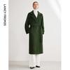 Langzi Wool Double-Faced Mid-Length Commuter Coat