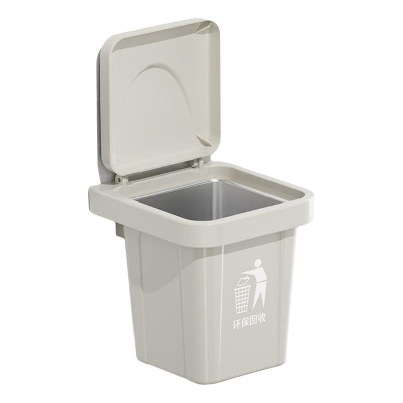 Functional Ashtray Craft From Stainless Steel And ABS For Long Last Use Modern Ashtray Multifunction Waste Bin