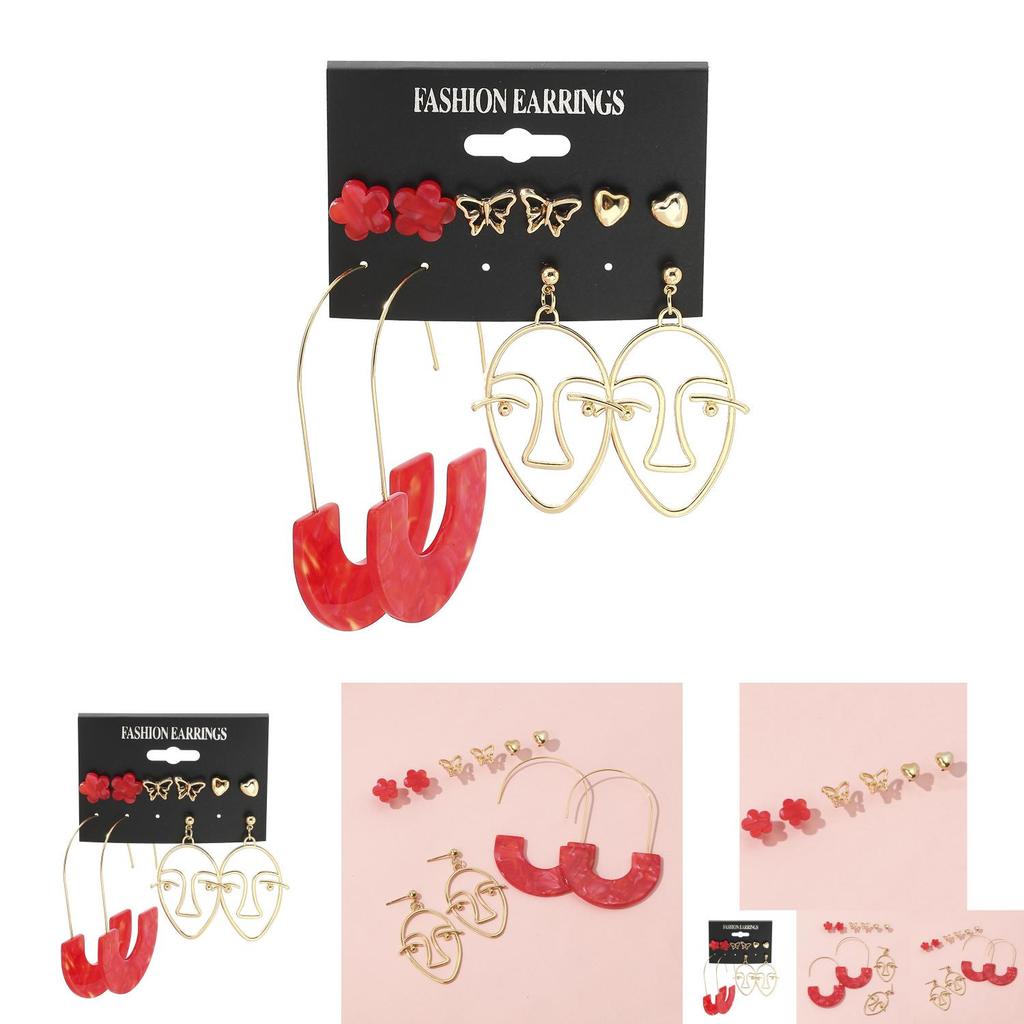 Elegant Alloy Cartoon Character Earrings For Women Ideal Gift For All Occasions
