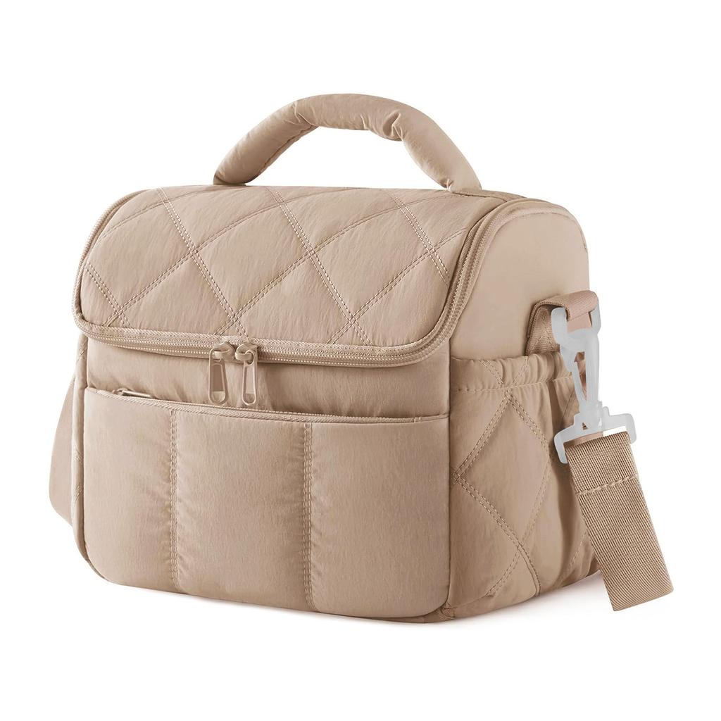 Nylon Portable Lunch Bag Reusable Multi-functional Insulated Lunch Box Leakproof Insulated Bag Women Special Purpose Bags