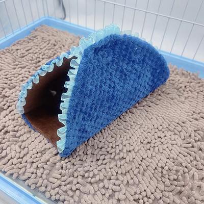 Guinea Pig Tunnel Washable Semi-Enclosed Guinea Pig Hideout Hide Tube Habitat Pet Supplies For Chinchilla Hamsters Rabbit