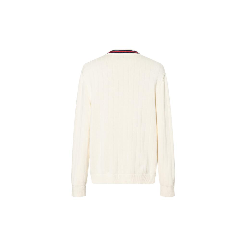 Gucci Gg Logo Patch Embroidered Knit Cardigan 654984-XKBUR-9182