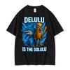 Tung Tung Tung Sahur und Tralalero Tralala T-Shirts Lustige Italienische Brainrot Meme T-Shirts für Männer Vintage Trend Übergroßes T-Shirt