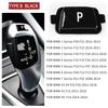 Furulu Gear Shift Knob Lever P Button Cover For BMW 1 2 3 4 5 Series X3 X4