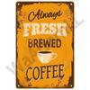 Vintage Plaque Metal Sign Plate Home Decor Tin Signs Coffee Retro Wall Art Posters For Kitchen Bar Iron Painting Decoration Cafe