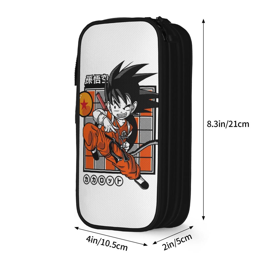 Songoku DBZ Pencil Case Creative Pen Box Pencil Bags Student Big Capacity School Supplies Gifts Pencilcases
