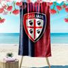 Asciugamano da Spiaggia Stampa Cagliari FC, Asciugamano Grande Morbido ad Asciugatura Rapida per Spiaggia Campeggio Nuoto