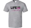 Life Is Short Live Passionately Hope Love Quote T Shirt