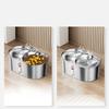 Fontaine à boire pour animaux de compagnie en acier inoxydable fontaine pour chat et chien distributeur d'eau à alimentation intelligente 3L fontaine à boire fournitures pour chat animal de compagnie