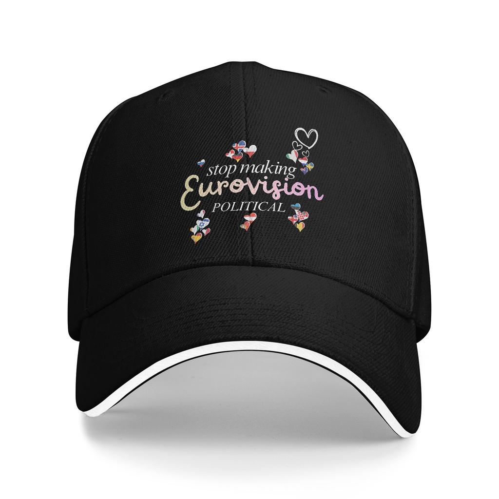 Eurovision Song Contest 2026 Outfits Unisex Baseballkappe Trucker-Kappe Lässige Formelle Kopfbedeckung Verstellbare Snapback-Kappe