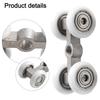1 Set Sliding Door Roller Load Bearing Hanging Wheels For Home Sliding Doors Hardware Accessories Easy Installation