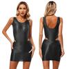 Kvinner Sexy Clubwear Pole Dance Suit Club Performance Costume Ermeløs Body Blyantskjørt Yoga Workout Streetwear