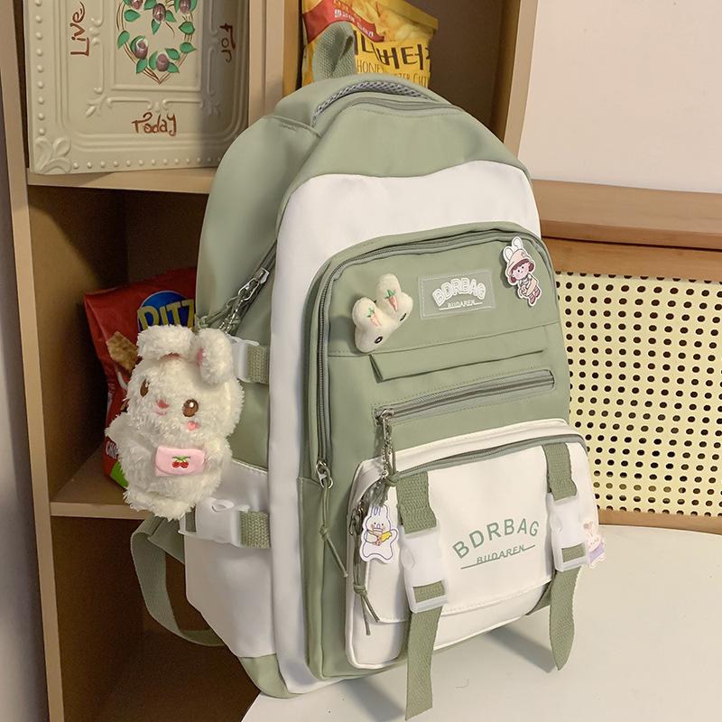 School Bag Children's Primary School Students Girls Junior High School Students Two-piece Backpack Fashion Backpack