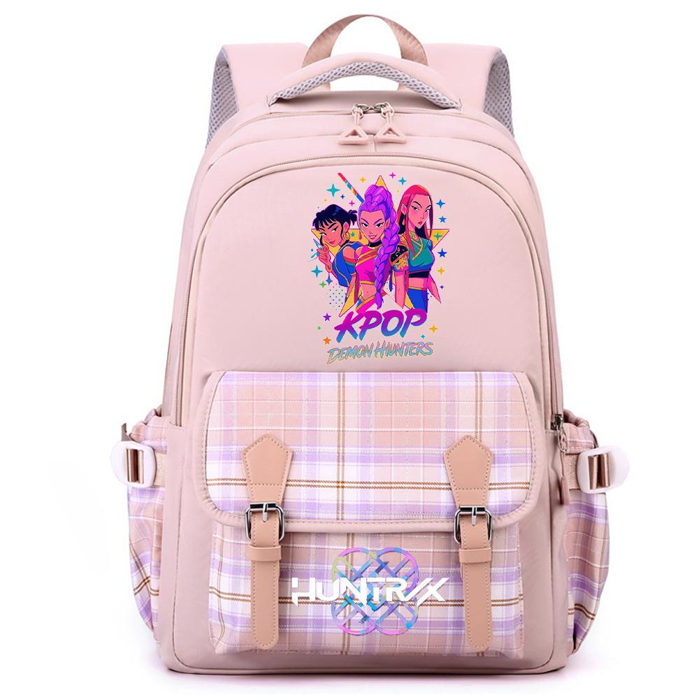 Rucsac Anime Desen Animat K-Pop Imprimat Capacitate Mare pentru Adolescent Student Fată Băiat Ghiozdan Rucsac Femei Capacitate Mare Impermeabil Geantă de Voiaj Cadou Copil