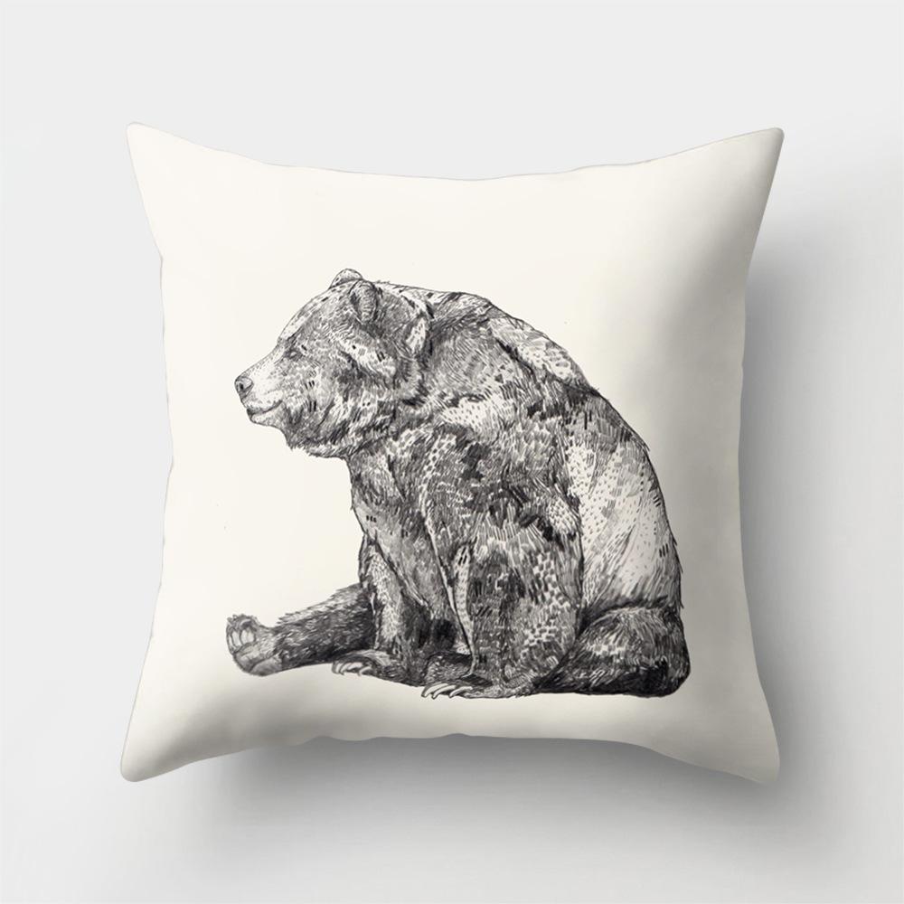 Sofa Pillowcase Car Cushion Creative Home Office Pillow Polyester