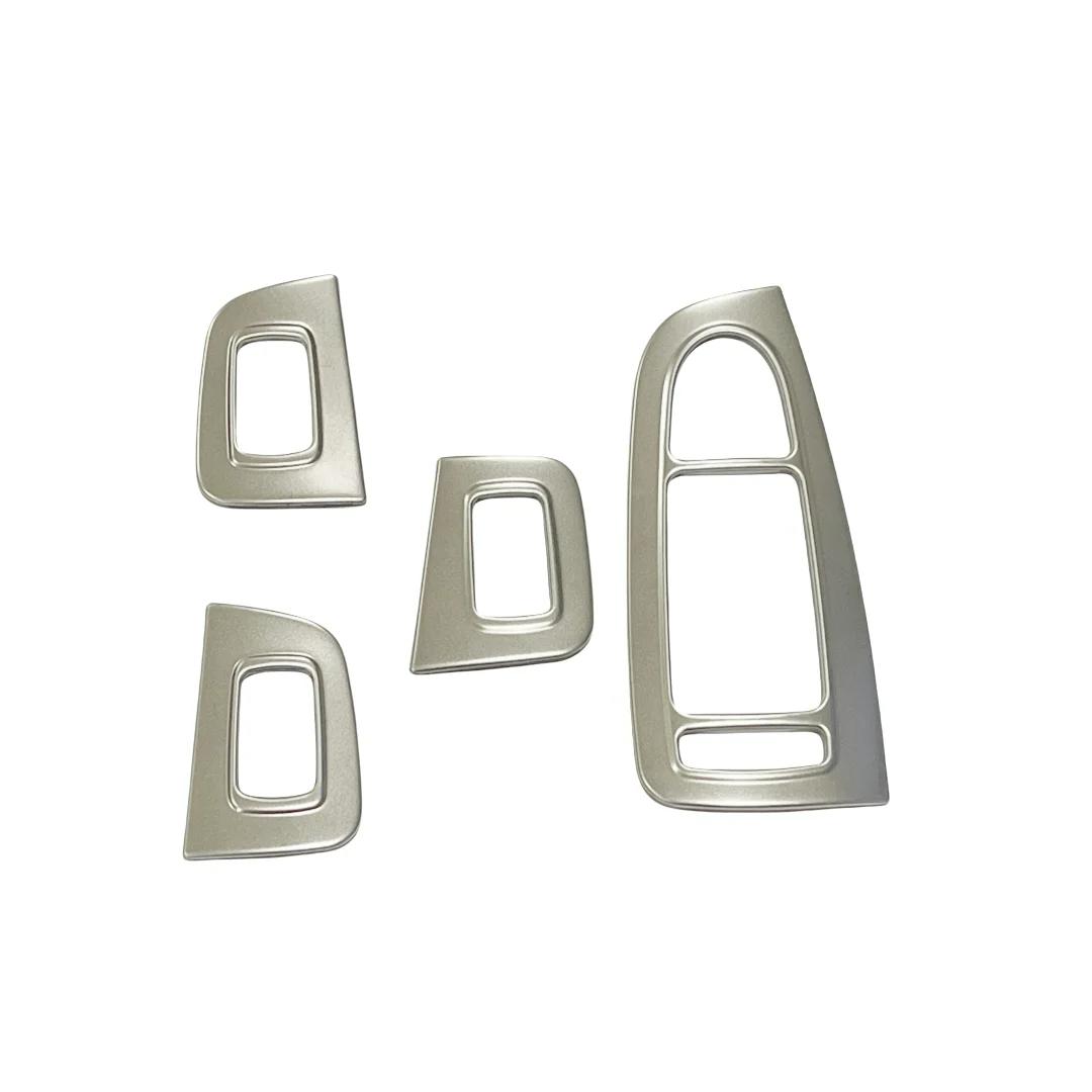 

Right helm For Mercedes-BenzW205 X253 C-Class GLC interior door armrest window lift switch button panel cover decorative sticker срібний