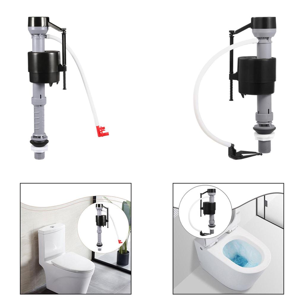 Toilet Fill Valve Spare Parts Practical Tank Bowl Water Control Direct Replaces Inlet Bottom Entry Fill Flush Valve Tank Fitting