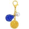[YISHUI] Good Luck, Wealth, and Fortune Amulet Keychain, Feng Shui Goods, Spring Flower Design, Amulet, Water Energy Replenisher, Lucky Charm,