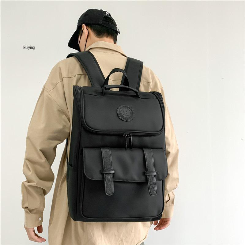 Ruiying Mode Rucksack für Junior- und Senior-Highschool-Schüler - Trendige Reise-Umhängetasche mit großem Fassungsvermögen