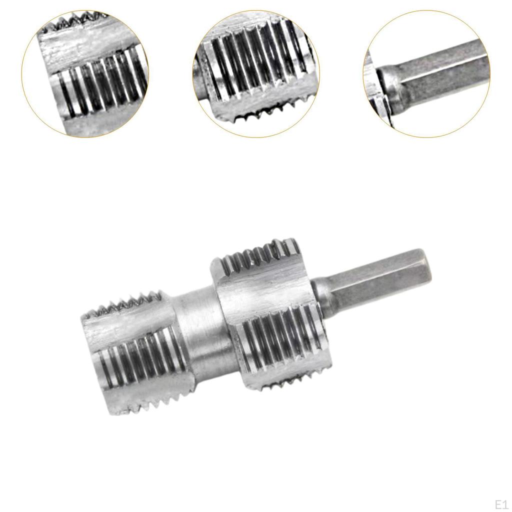 Ppr Pipe Threader for Electric Drill 1/2in, 3/4in Thread Maker Tool, High Performance Efficient