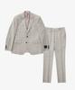 Stco [Summer Suit] Italy Marlane Summer 100% Wool Check Suit Set_Beige (Classic Fit)_Ssjub93Set