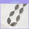 Classic Metal Woman Waist Chain With Embossed Pattern Casual Fashion Accessory