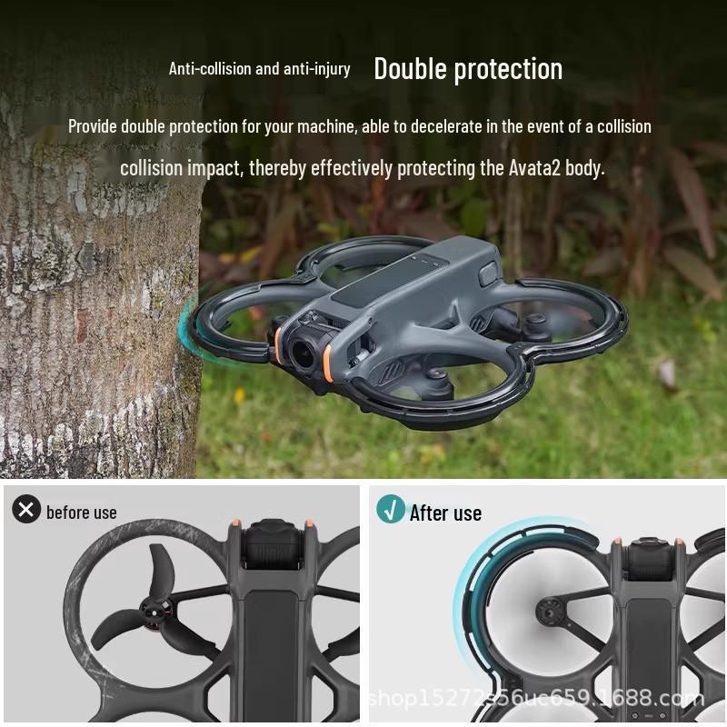 DJI Avata2 Drone Propeller & Collision Protection Set