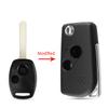 KEYYOU Modified Flip Key 2/3 Buttons For Honda Accord Civic Pilot CITY Jazz FR-V CRV 2007 Key Fob Folding Car Remote Key Shell