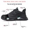 Men's Winter Steel Toe Safety Work Shoes: Anti-Smash, Anti-Puncture, Comfortable
