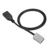 Car USB AUX Adapter Cable 39114TF000 Support MP3 MP4 WMA Replacement for MITSUBISHI ASX 2009 Onwards