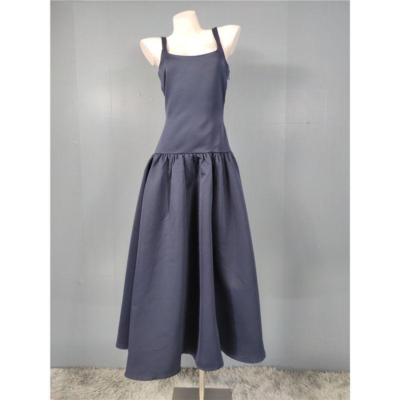 Foreign Trade Order Slim fit Slimming Personality Elegant Beautiful Sling Fashion Summer New Ins Summer White Dress