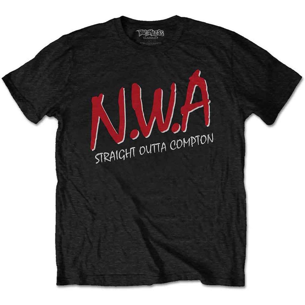 N.W.A. Straight Outta Compton Black T-Shirt (Officially Licensed) XX-Large