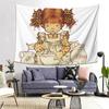 Sarah Kay Swing Girl Tapestry Decoration Art Aesthetic Tapestries for Living Room Bedroom Home Wall Cloth Wall Hanging