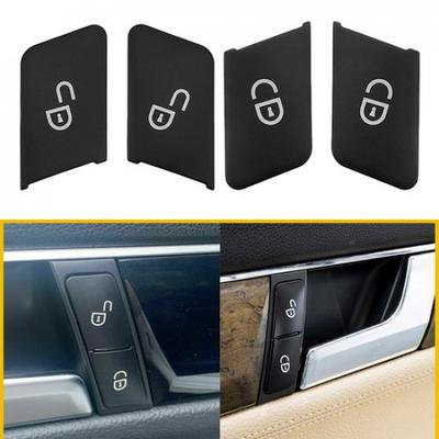For Mercedes Benz Class W204 W212 Car Door Lock Unlock Switch Button Trim Cover