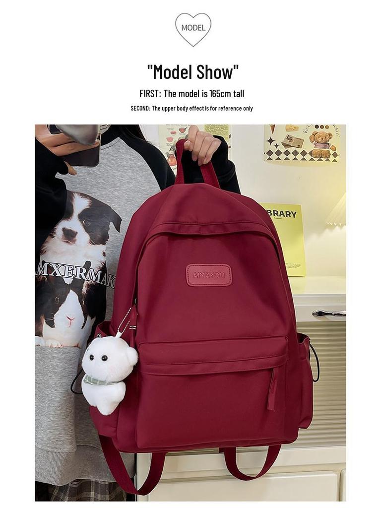2024 Japanese Style Women's Large-Capacity Backpack for Students