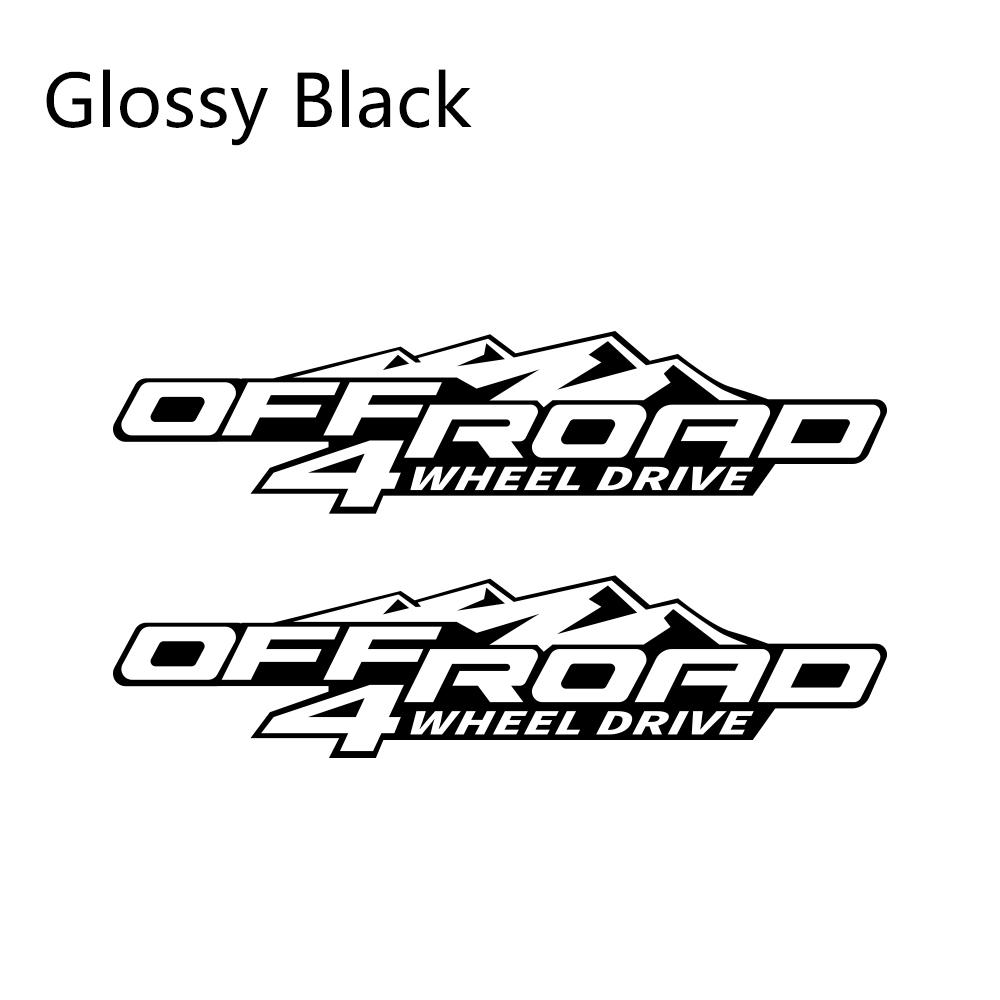 Car Side Sticker Off Road 4X4 For Ford Ranger Raptor Pickup Isuzu Dma Nissan NAVARA Toyota Hilux DIY AutoTuning Accessories
