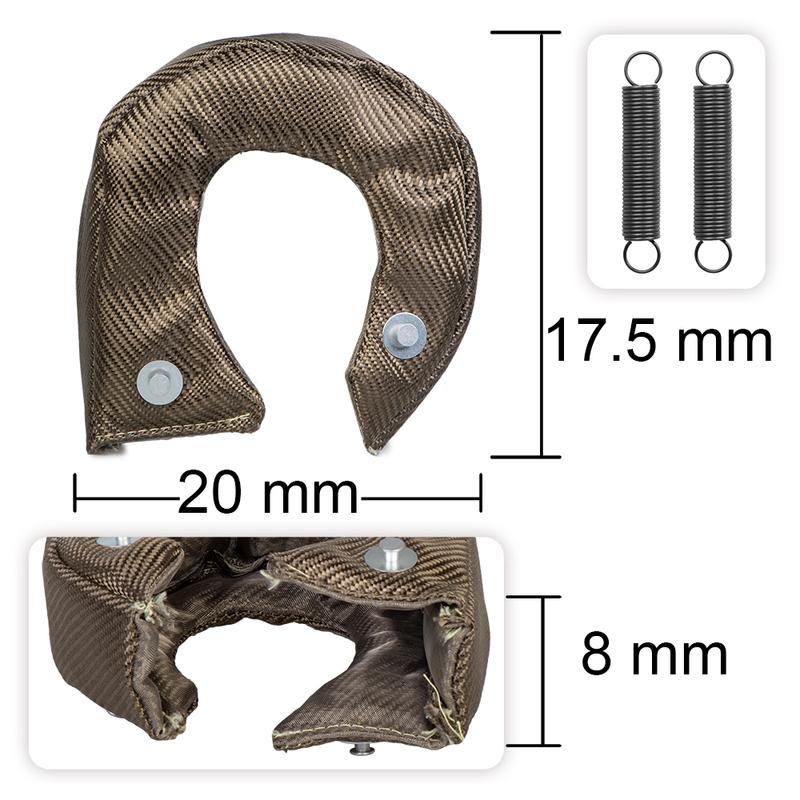 

TITANIUM turbo heat shield T3 turbo blanket for T3 T25/ T28/ GT25/ GT28/ GT30/ GT32/ GT35/ GT37/ CT26 barrier 1,800 degree