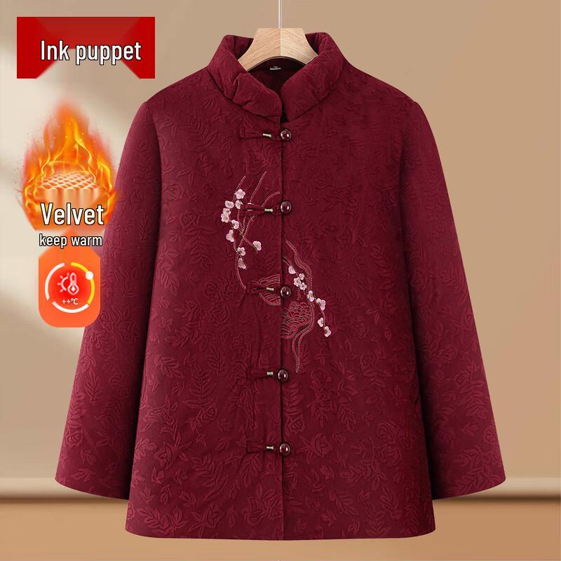 

Elderly Women s Winter Padded Jacket 2XL