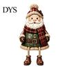 Unique Holiday Gift for Family Christmas Shelf Sitter Figurines, Retro Farm Animal Hanging Leg Decor, Farmhouse Style Decor Ornaments Mantel Tabletop