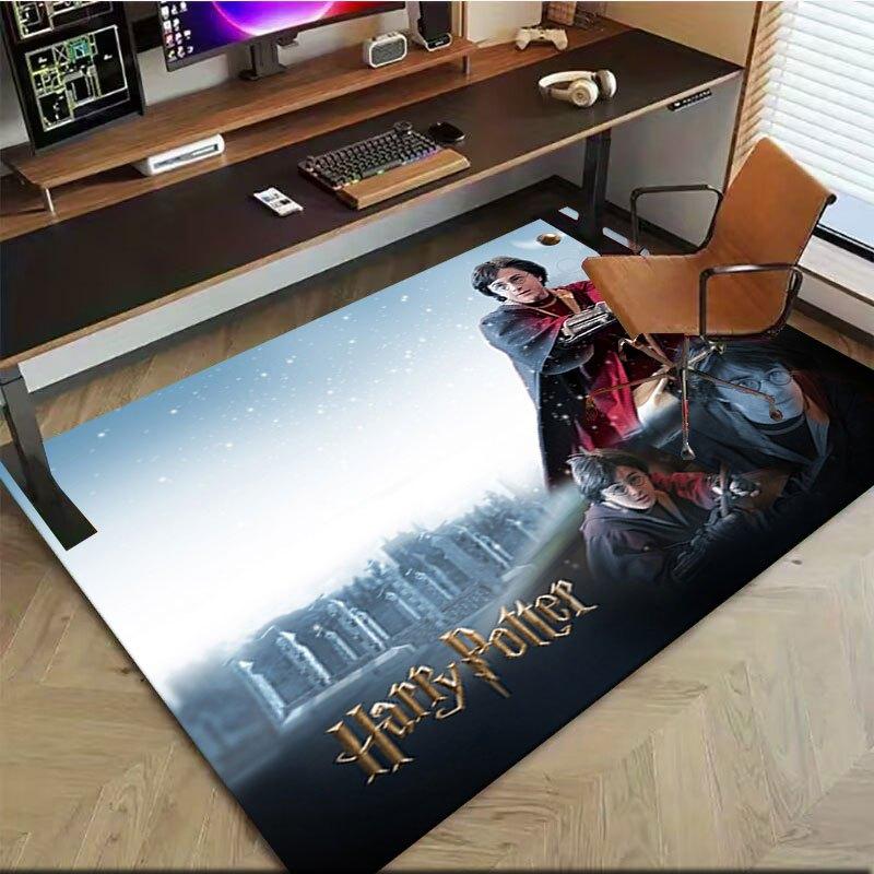 Harry Potter Quidditch Poster PrintOffice Mat Home Decor Gift For Halloween & Christmas LC100