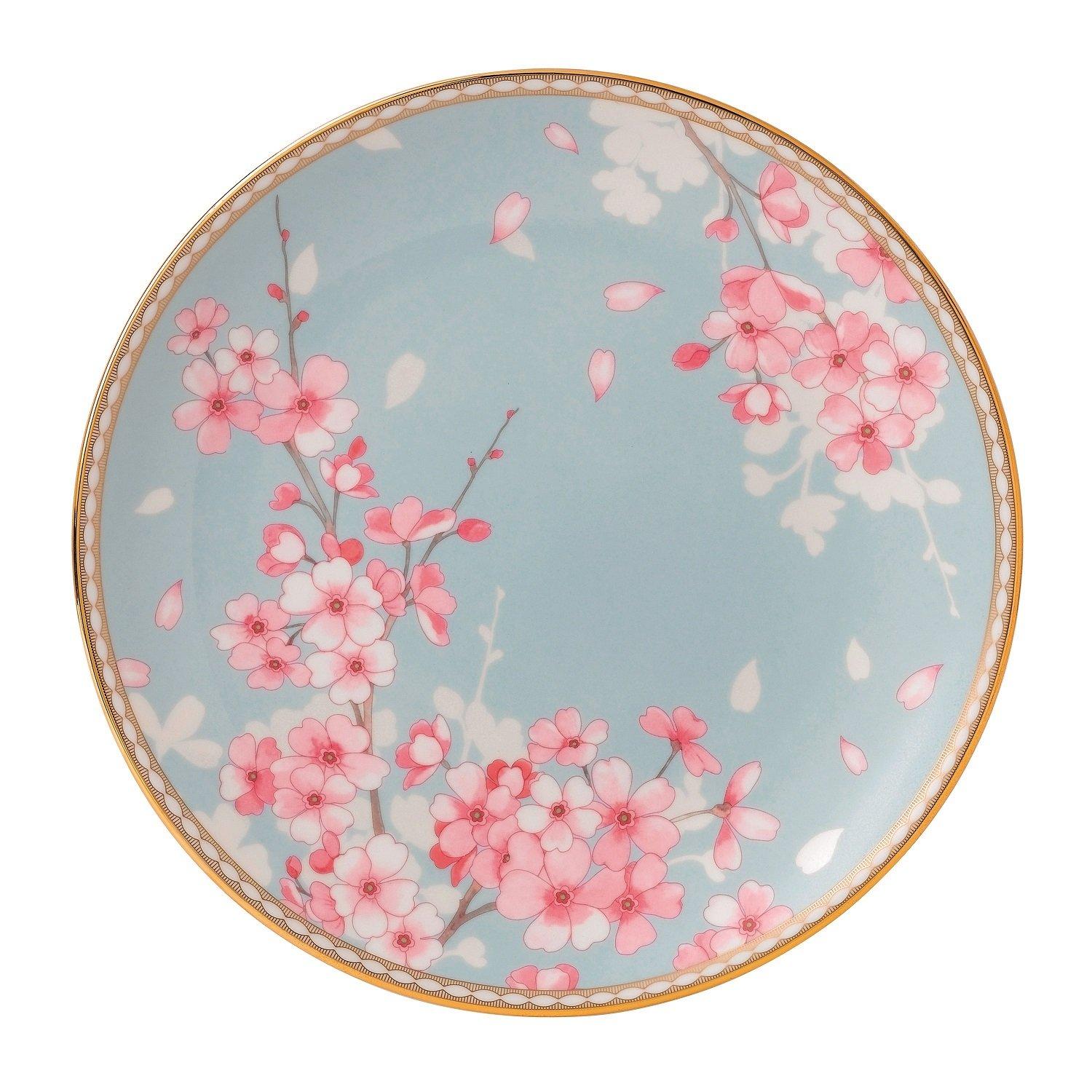 

[Официально импортировано] Тарелка Wedgwood Spring Blossom, 20 см, Синяя, Свадебный подарок, 40003698